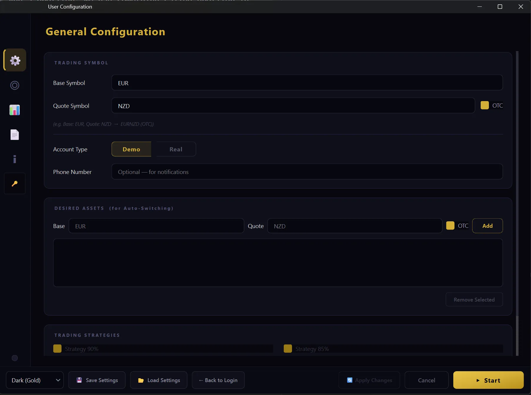 ربات معاملاتی Quotex — نرم‌افزار دسکتاپ Python